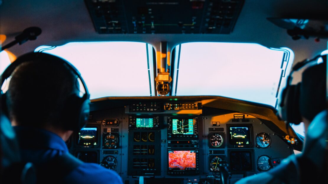 Pilot's cockpit