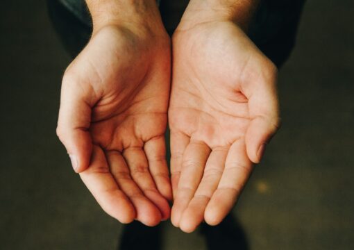 hands offering