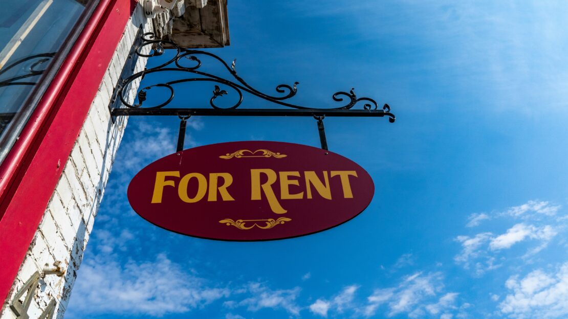Rental sign